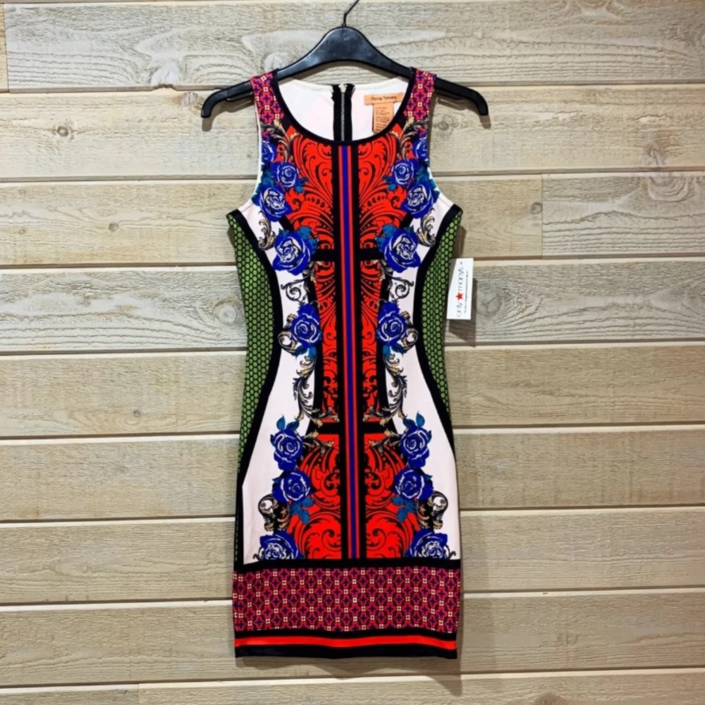 SZ XS Flying Tomato Sleeveless Bodycon Dress